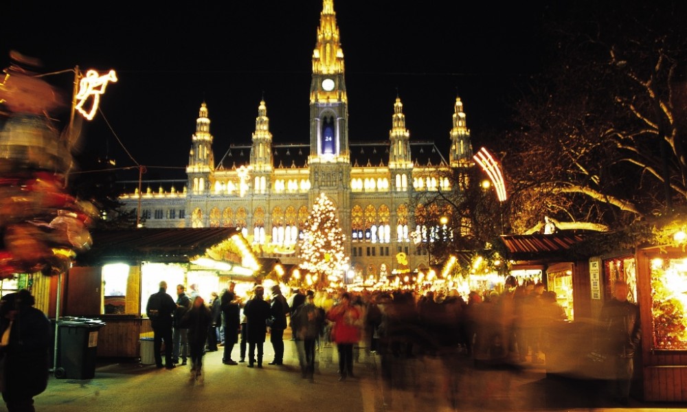 vienna christmas world on rathausplatz